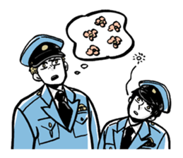 Policeman of Japan sticker #5055968