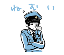 Policeman of Japan sticker #5055974