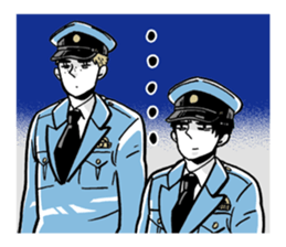Policeman of Japan sticker #5055986