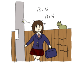 Insomnia and staying up late sticker #5056047