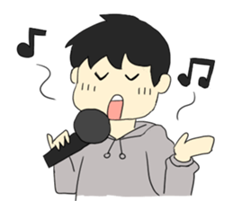 Insomnia and staying up late sticker #5056052