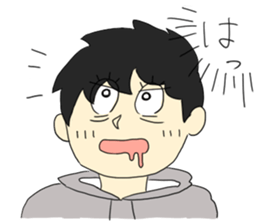 Insomnia and staying up late sticker #5056056