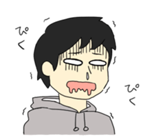 Insomnia and staying up late sticker #5056061