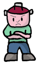 Pot Face and Beautiful Girlfriend sticker #5056196