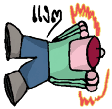 Pot Face and Beautiful Girlfriend sticker #5056214