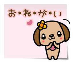 Love, Love, Labrador (for Wife) sticker #5056354