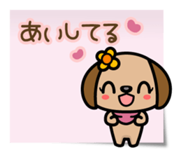 Love, Love, Labrador (for Wife) sticker #5056358