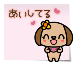 Love, Love, Labrador (for Wife) sticker #5056358