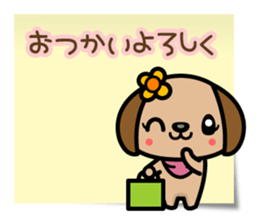 Love, Love, Labrador (for Wife) sticker #5056360