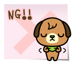 Love, Love, Labrador (for Darling) sticker #5056555