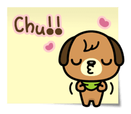 Love, Love, Labrador (for Darling) sticker #5056557