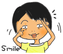 K.with her dog and kitty's, lol life sticker #5057271