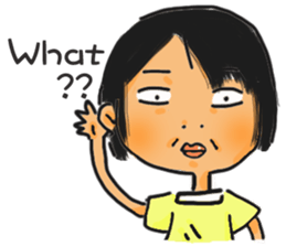 K.with her dog and kitty's, lol life sticker #5057274