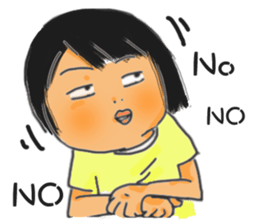 K.with her dog and kitty's, lol life sticker #5057305