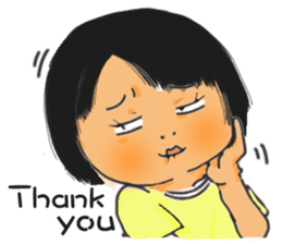 K.with her dog and kitty's, lol life sticker #5057309