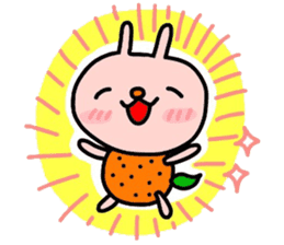 Rabbit & orenges vol2 sticker #5057463