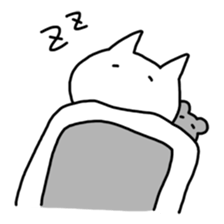 Easygoing cat and Moody murine sticker #5057851