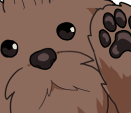 Yorkshire Terrier girl sticker sticker #5057901