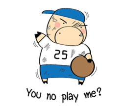 'I no speak no English' Pig Collection sticker #5057911