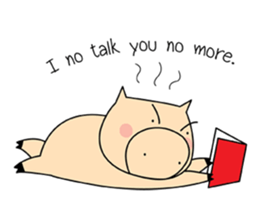 'I no speak no English' Pig Collection sticker #5057922