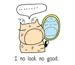 'I no speak no English' Pig Collection sticker #5057927