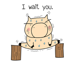 'I no speak no English' Pig Collection sticker #5057928