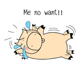 'I no speak no English' Pig Collection sticker #5057932