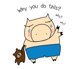 'I no speak no English' Pig Collection sticker #5057938