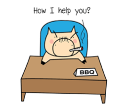 'I no speak no English' Pig Collection sticker #5057943