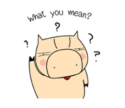 'I no speak no English' Pig Collection sticker #5057945