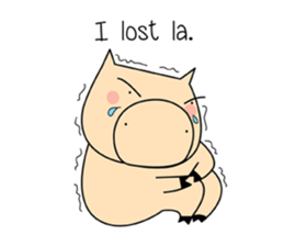 'I no speak no English' Pig Collection sticker #5057946