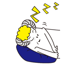 Jumping sheep sticker #5059019