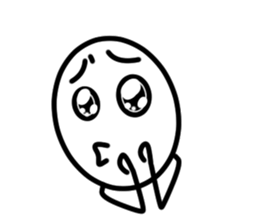 It is a stick person.ver.2 sticker #5059687