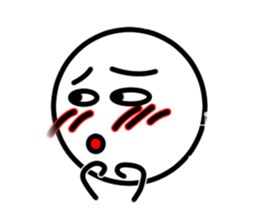 It is a stick person.ver.2 sticker #5059699