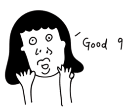 Ugly GIRL Stickers sticker #5060412
