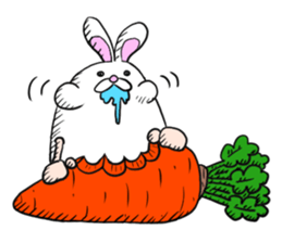 The Rabbit man sticker #5060552