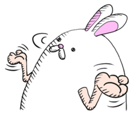 The Rabbit man sticker #5060558