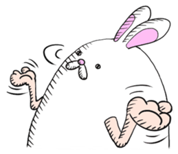 The Rabbit man sticker #5060558