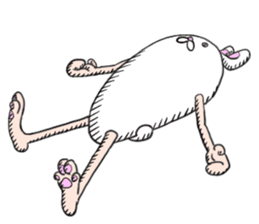 The Rabbit man sticker #5060563