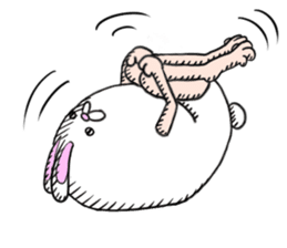 The Rabbit man sticker #5060564