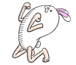 The Rabbit man sticker #5060569