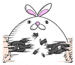 The Rabbit man sticker #5060573