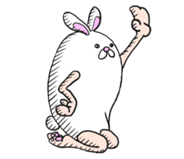 The Rabbit man sticker #5060574