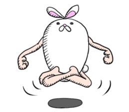 The Rabbit man sticker #5060581