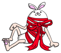 The Rabbit man sticker #5060582