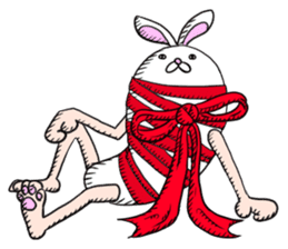 The Rabbit man sticker #5060582