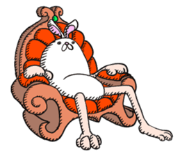 The Rabbit man sticker #5060584