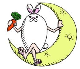The Rabbit man sticker #5060585