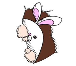 The Rabbit man sticker #5060586