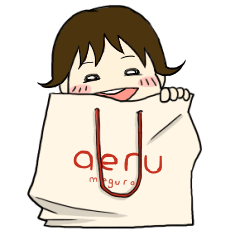 aeru Omochi Collaboration Sticker
